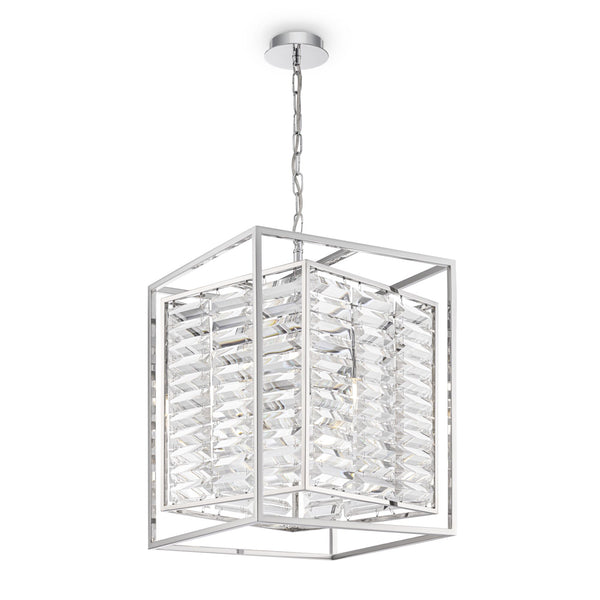 Suspension Néoclassique en Métal Chromé Tening online