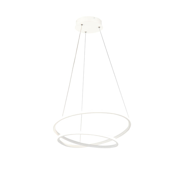 Suspension moderne en aluminium blanc Nola acquista