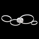 Plafoniera Modern in Metallo Olympia Bianco-3