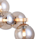 Lampada pendente Modern in Metallo Dallas Oro-5