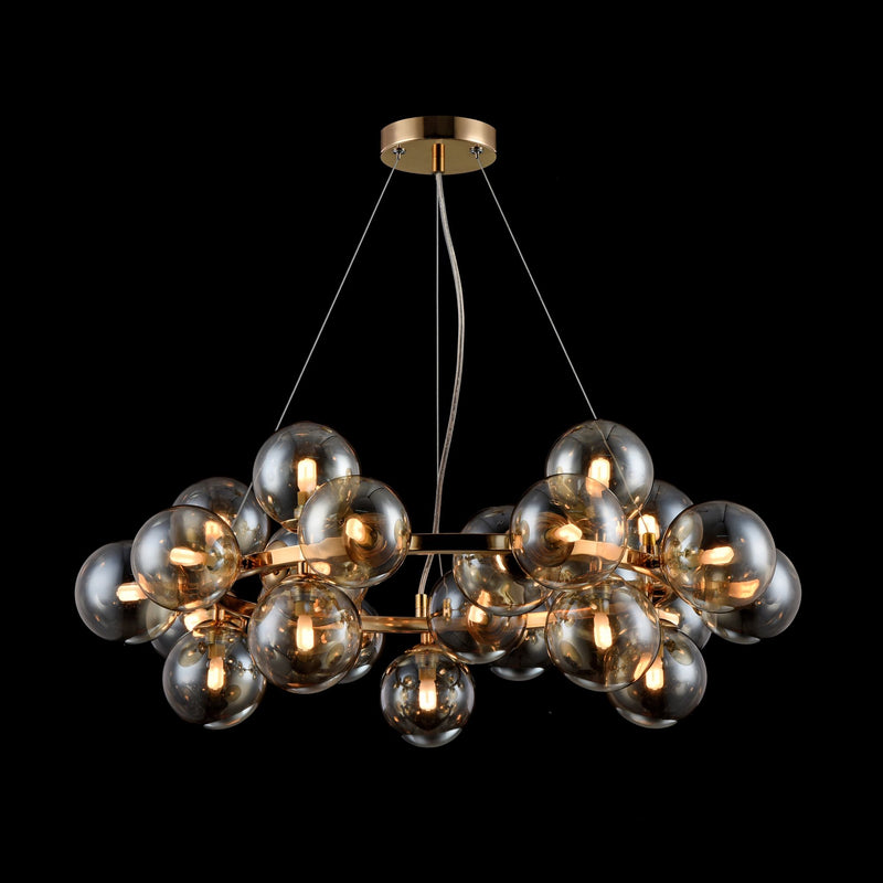 Lampada pendente Modern in Metallo Dallas Oro-3