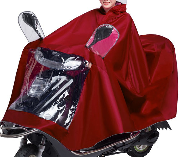 sconto Blouson imperméable unisexe pour moto scooter universel catadioptre rouge