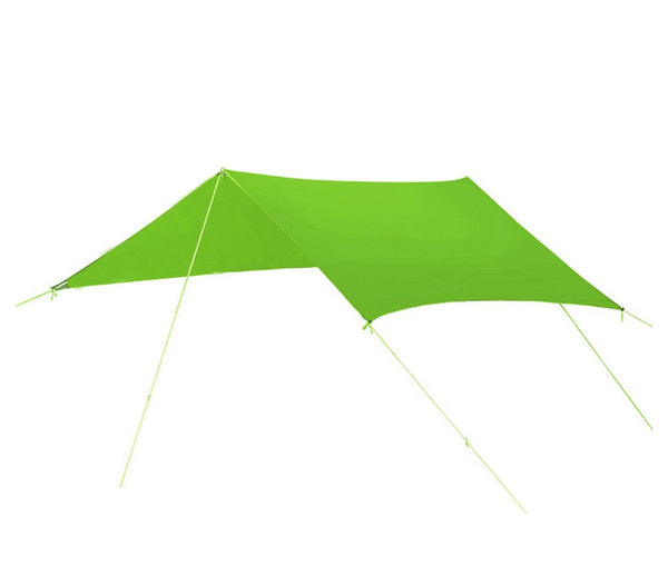 Tente suspendue avec parasol pour camping avec piquets et haubans Vert acquista