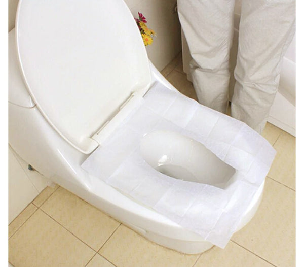 Lot de 10 lingettes jetables pour siège de toilette de voyage online