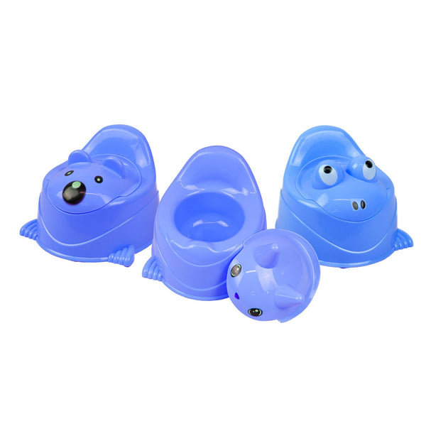 acquista Pot pour Enfants 30x25 cm Max 20 Kg en Plastique Bleu