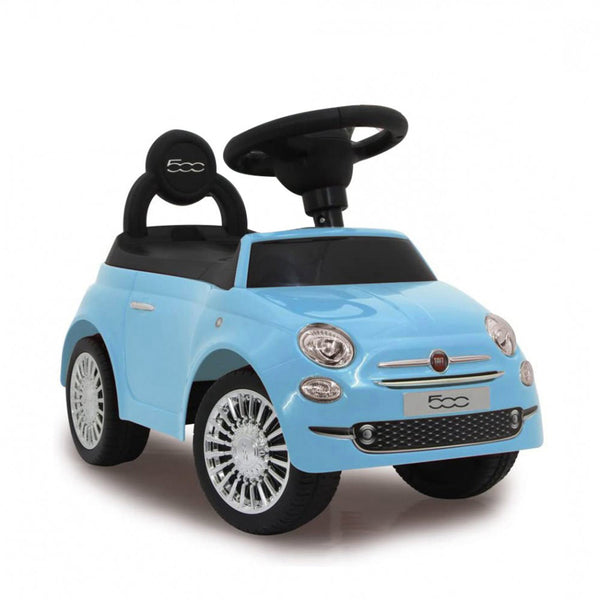 acquista Véhicule porteur pour enfants avec permis Fiat 500 bleu
