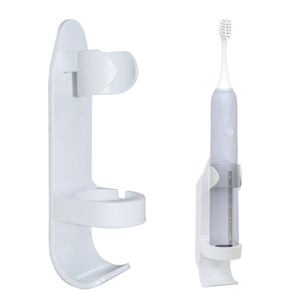 Porte-brosse à dents électrique mural avec adhésif Blanc prezzo