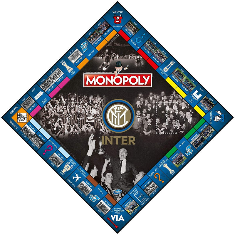 Monopoly Edizione F.C. Inter Hasbro Gaming-2