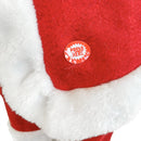 Pupazzo Babbo Natale H90 cm con Luci e Suoni Rosso-5