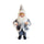 Marionnette Père Noël H40 cm avec Mini Lucioles Grises