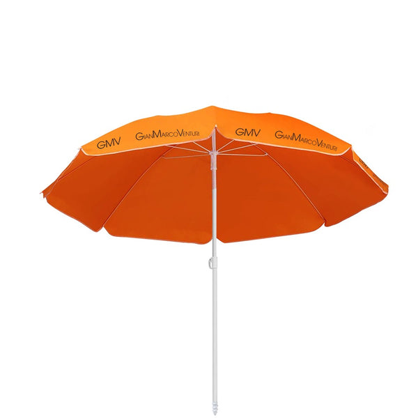 Parasol de jardin Ø160 cm Mât Ø32 mm Gian Marco Venturi Orange sconto