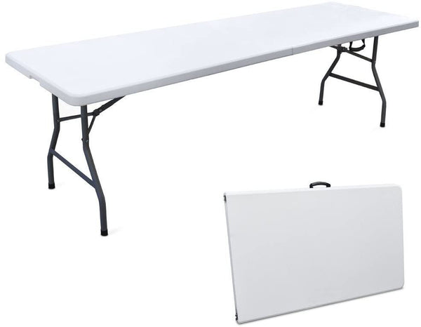 prezzo Table Restauration Pliante 244x76x74 cm Transportable en Valise