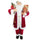 Marionnette Père Noël H110 cm avec Lumières et Sons Rouge