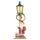 Lampadaire en bois avec Père Noël 45cm avec lumière Led