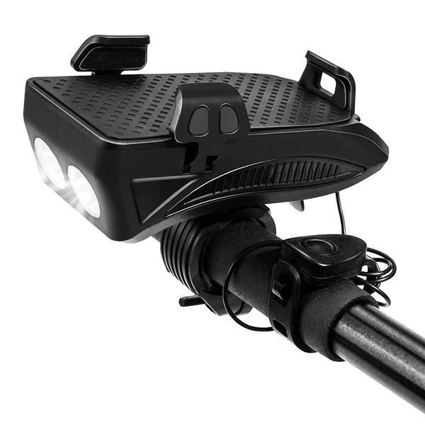 Lampe klaxon pour vélo avec support de téléphone portable online
