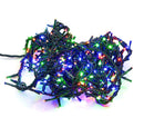 Luci di Natale 180 LED 9,16m Multicolor da Interno Cavo Verde-3