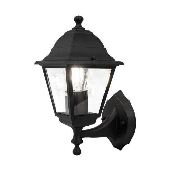 sconto Applique d'extérieur en aluminium noir Abbey Road