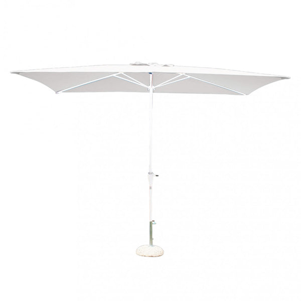acquista Parasol de jardin Poly Eco 2x3m en acier blanc