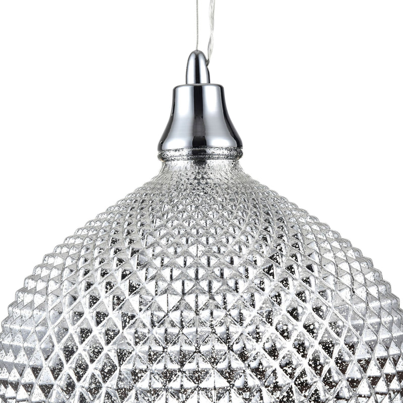 Lampada pendente Pendant in Metallo Moreno Cromo-5