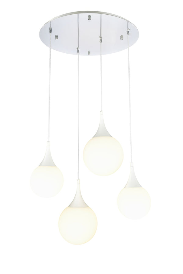 acquista Suspension Suspension en Métal Blanc Dewdrop