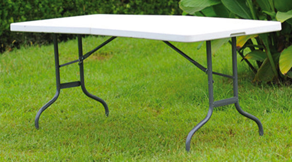 online Table Restauration Rectangulaire Pliante 182,5x74x74,5cm Morel Blanc