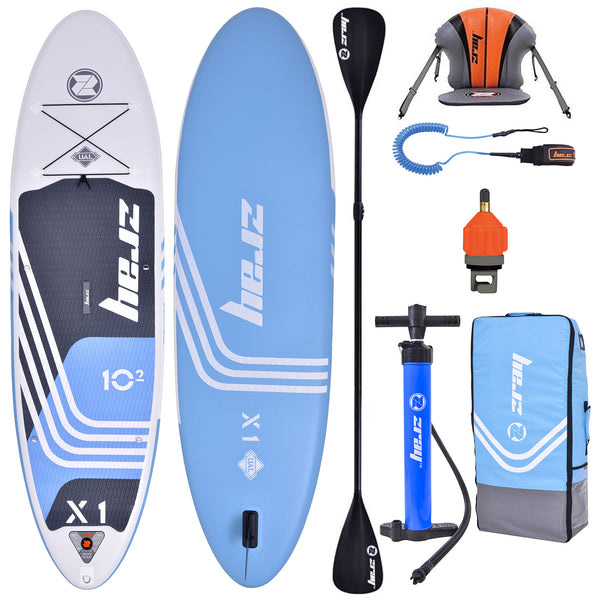 SUP Stand Up Paddle Gonflable 310x81x15 cm Kayak ZRAY X-Rider 10'2" Combo online