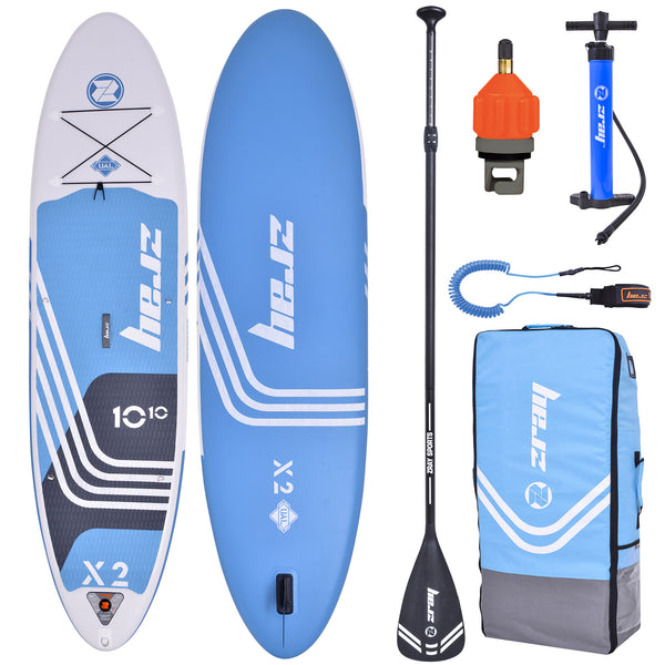 SUP Stand Up Paddle Gonflable 330x81x15 cm Kayak ZRAY X-Rider 10'10" sconto