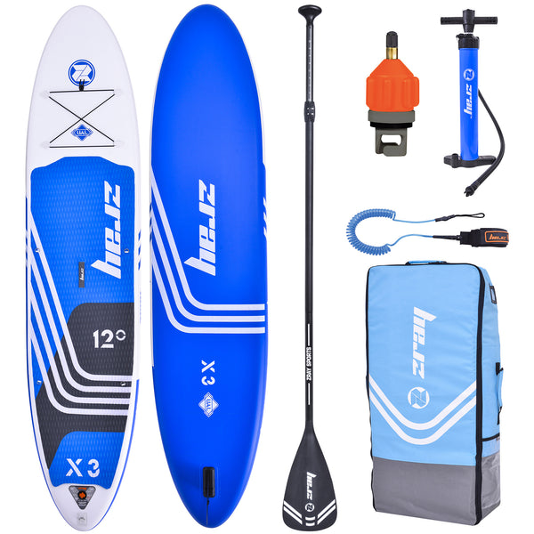 prezzo SUP Stand Up Paddle Gonflable 365x81x15 cm Kayak ZRAY X-Rider 12