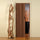 Porte pliante d'intérieur 83x214 cm en PVC Saba Dalia Noce Pastello