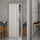 Porte Pliante Intérieure 83x214 cm en PVC Saba Dalia Blanc Pastel