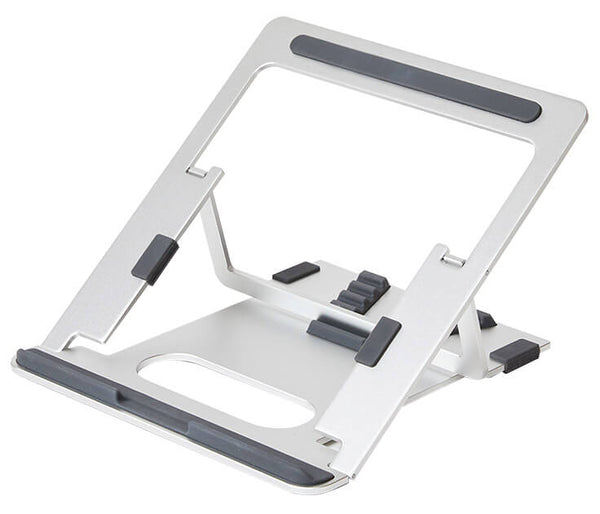online Support Pliable pour Ordinateur Portable 24x5x0,5 cm en Aluminium Argenté