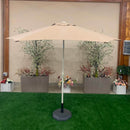 Ombrellone da Giardino in Alluminio Ø3m Tortora-2