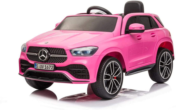 Véhicule électrique porteur pour enfants 12V sous licence Mercedes GLE 450 AMG Rose sconto