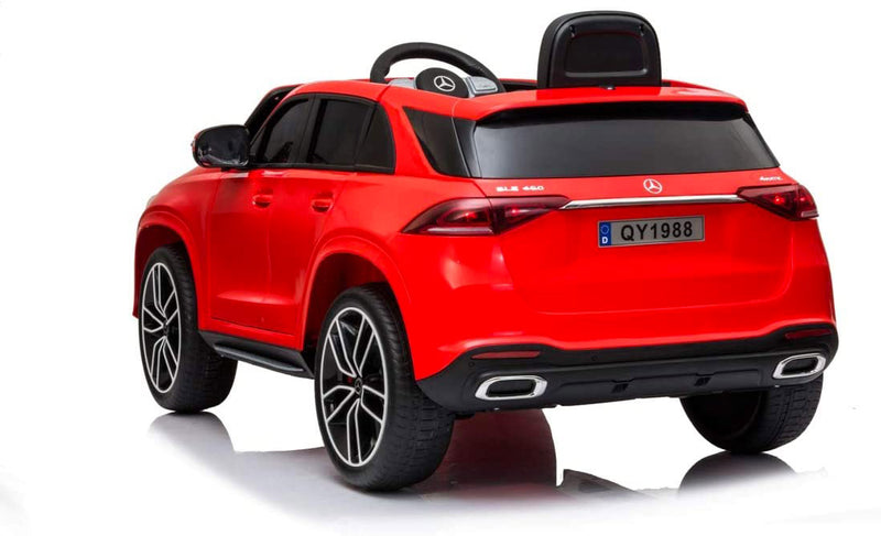 Macchina Elettrica per Bambini 12V Mercedes GLE 450 AMG Rossa-3