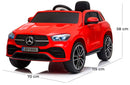 Macchina Elettrica per Bambini 12V Mercedes GLE 450 AMG Rossa-5