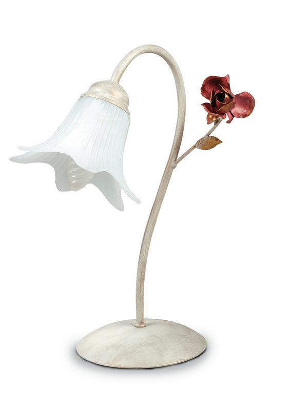 Lampe de Table Rose Blanc Rouge Diffuseur Métal Lampe de Table Classique E14 online