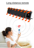 Pannello Radiante Riscaldante Wi-Fi ad Infrarossi 159,5x18,9x6,7 cm 2400W Sined  Nero-5