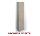 Pensile da Bagno 34x27x160 cm in Legno TFT Marte Pietra Avana Seconda Scelta-1