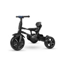 Triciclo a Spinta Pieghevole per Bambini con Maniglione Direzionabile Qplay Rito Star Blu-3