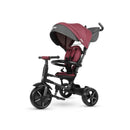 Triciclo a Spinta Pieghevole per Bambini con Maniglione Direzionabile Qplay Rito Star Violet-8