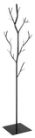 Vasconi Portemanteau Fer Forgé Willow Noir 33x33x178 cm