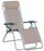 Chaise pliante inclinable Zero Gravity en fer et textilène Versilia Tortora