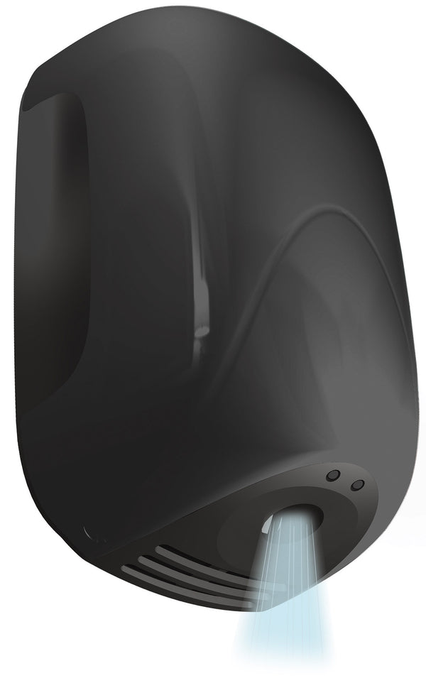 sconto Sèche-mains électrique Vama Smart Jet Mini NF Noir brillant 900 W avec photocellule