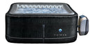 Vasca Idromassaggio da Esterno Gonfiabile Riscaldata 4 Posti 168x128x70 cm NetSpa Caiman Nera-1
