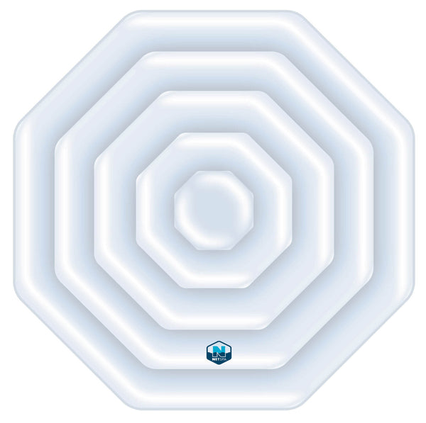 prezzo Couverture gonflable octogonale 160x160 cm pour piscines d'hydromassage gonflables NetSpa Python et Silver