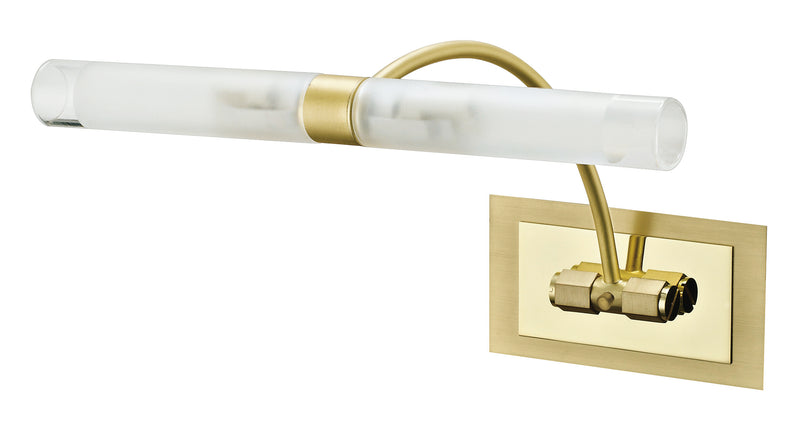 Applique Lampada Sopra Specchio Bagno Metallo Oro diffusori Vetro G9 Intec SPOT-Q2-1