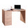 Bureau 4 tiroirs 110x60x74 cm en aggloméré mélaminé chêne Sonoma