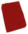 Drap de dessous avec coins et élastique Couleur unie Rouge Différentes tailles