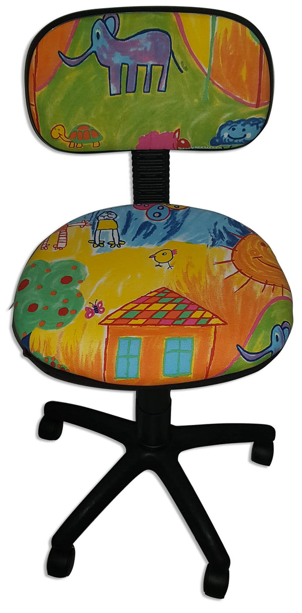 online Fauteuil de bureau opératif en tissu aquarelle Renier