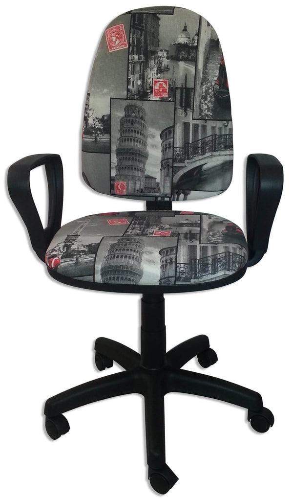 Fauteuil de bureau opératif en tissu Renier Postcard Italy online